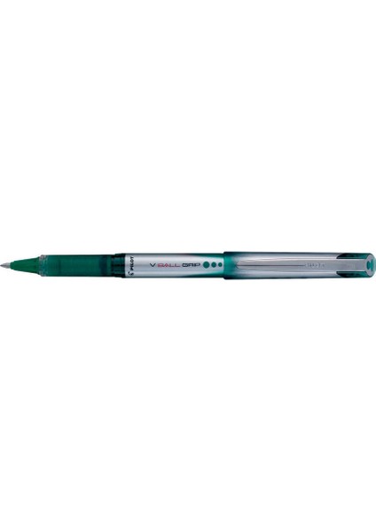 V-Ball Yuvarlak Uç Grip Roller Kalem 0.7 mm Yeşil