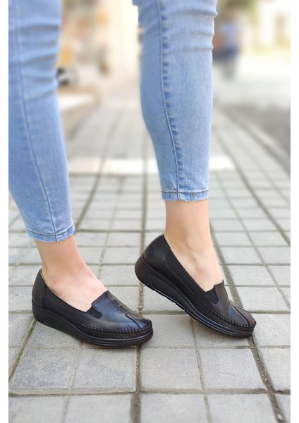 Rosıe Kadın Gerçek Deri Ayakkabı 134 Siyah modelleri