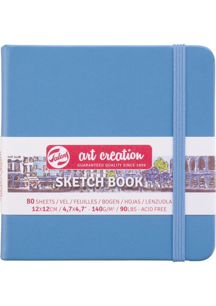Tac Sketch Block Mavi 12X12 cm 140 gr
