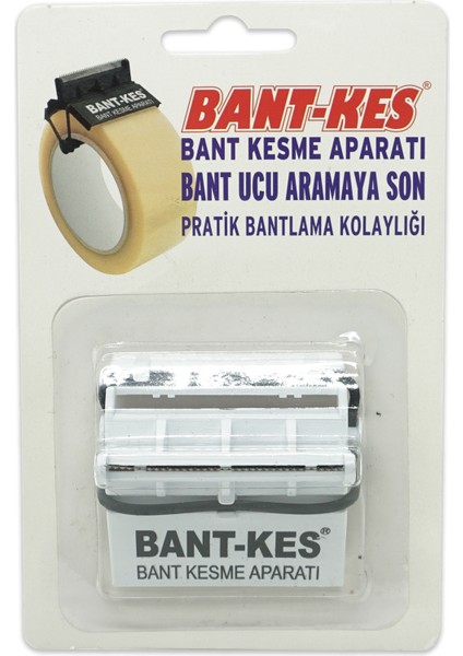 Paketleme Tezgahı Standart Koli Bandı Aparatı - Bantkes Beyaz