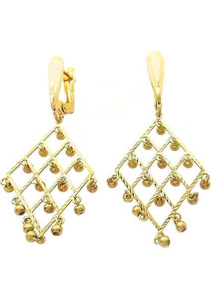 Iryum 22 Ayar Dorikalı Küpe 2E02238