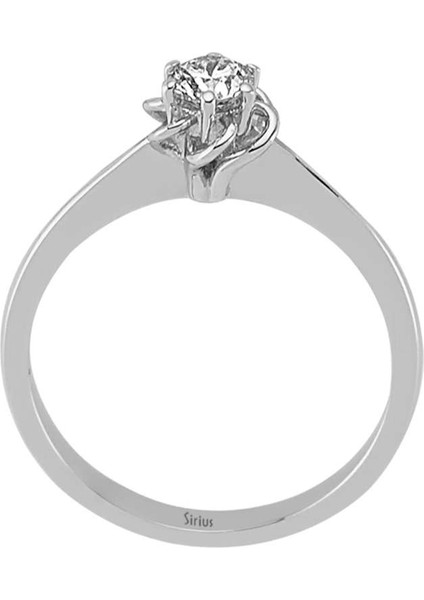 D Renk 0,31 Karat Pırlanta Tektaş Yüzük 0417R0138 modelleri