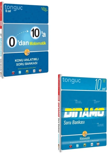 Tonguç Akademi 10. Sınıf Matematik Konu Anlatımlı Soru Bankası Seti