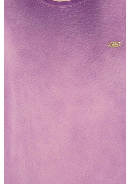 Kadın Menekşe T-Shirt 50234672-VR037 indirimleri
