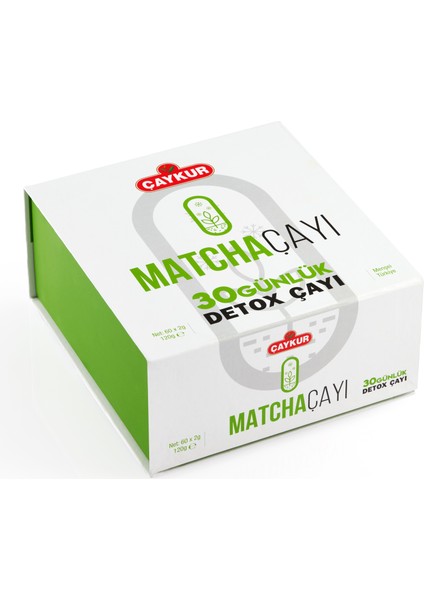 Matcha Detox Çayı