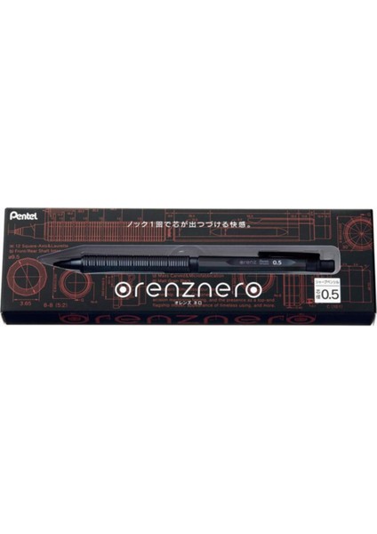 Orenz Nero Karbon Gövde Mekanik Versatil Kalem 0.5 mm Mat Siyah fiyatları