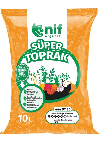Süper Toprak 10 Lt