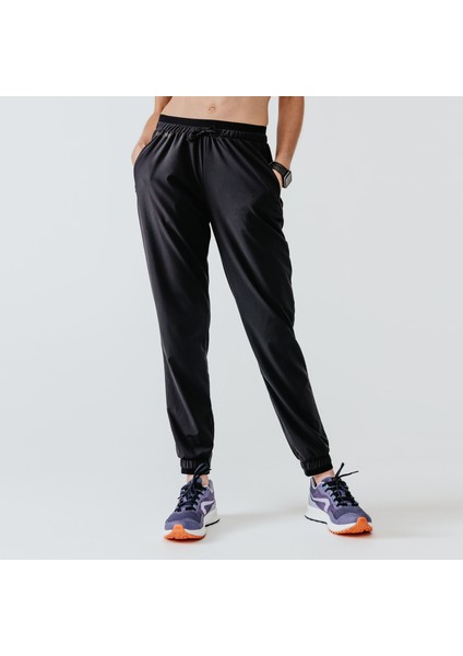 Kalenji Kadın Hafif Koşu Eşofman Altı - Siyah - Kiprun Run 500 Dry fiyatları