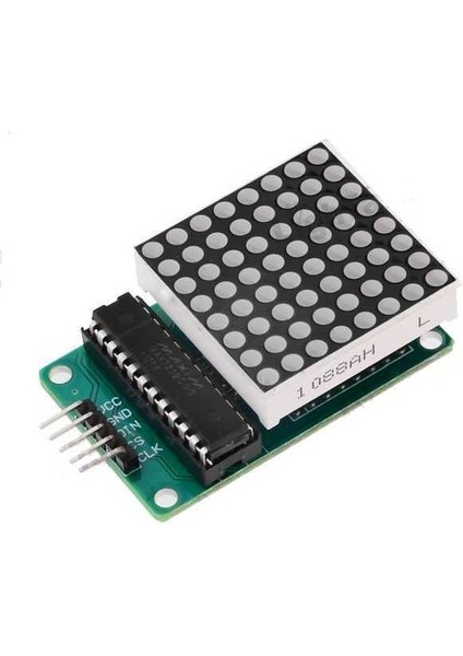 8x8 Kırmızı Dot Matrix Board