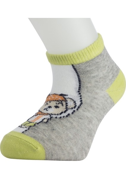 4'lü Desenli Unisex Bebek Çorabı modelleri