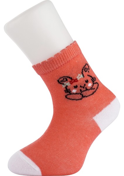 4'lü Desenli Unisex Bebek Çorabı modelleri