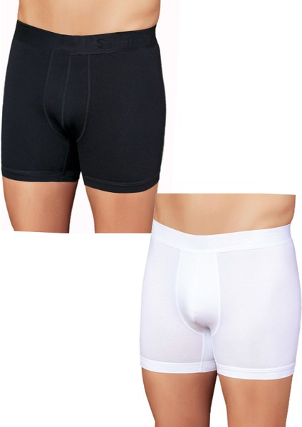 E031 6 Adet Likralı Erkek Boxer