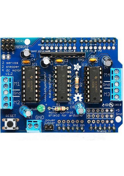 Arduino Motor Sürücü Shield