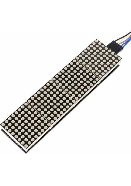4'lü 8x8 Kırmızı Dot Matrix Board