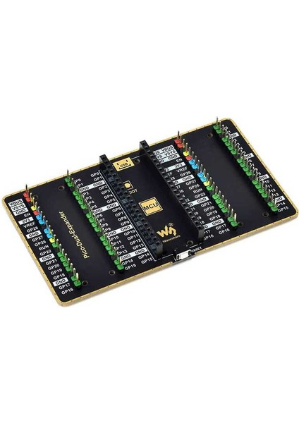 Raspberry Pi Pico Için Ikili Gpıo Genişletici - Iki Set Erkek Header