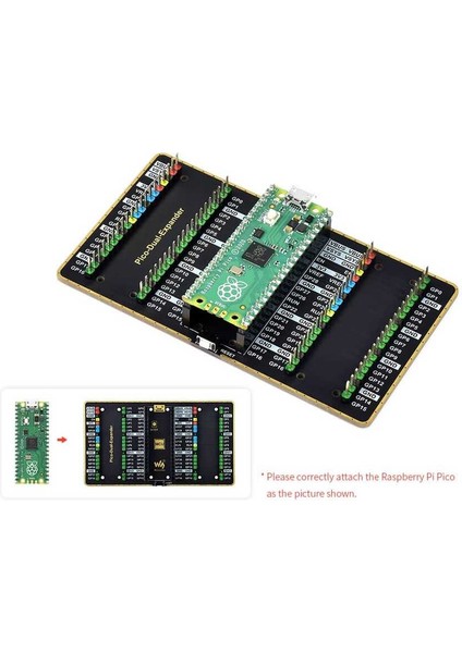 Raspberry Pi Pico Için Ikili Gpıo Genişletici - Iki Set Erkek Header