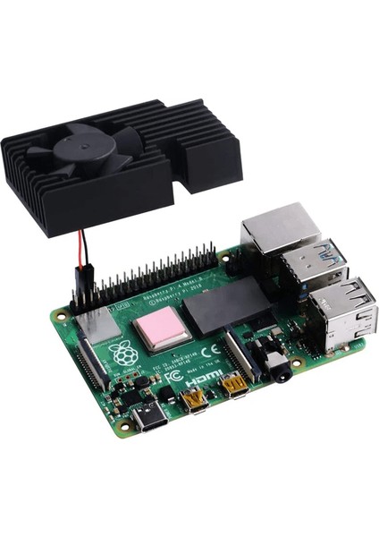 Raspberry Pi 4b/3b/3b+ (B Plus) Için Alüminyum Soğutma Kiti