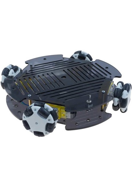 Cruise Omni Tekerlekli Robot Platformu (Elektroniksiz)