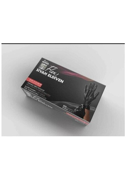 Siyah Eldiven M 100'LÜ