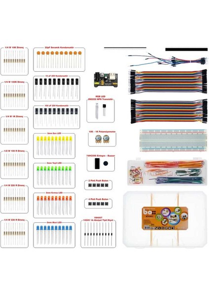 415 Parça Komponent Seti
