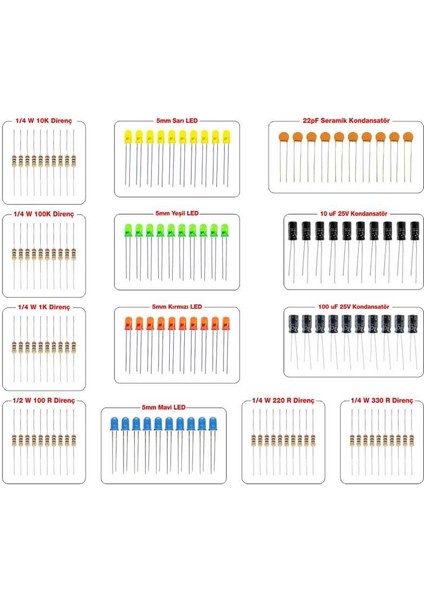 415 Parça Komponent Seti fiyatları
