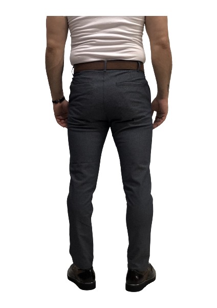 Petek Dokuma Slim Fit Dar Kesim Ütü Istemeyen Leke Tutmayan Şık Kumaş-Keten Pantolon fırsatları