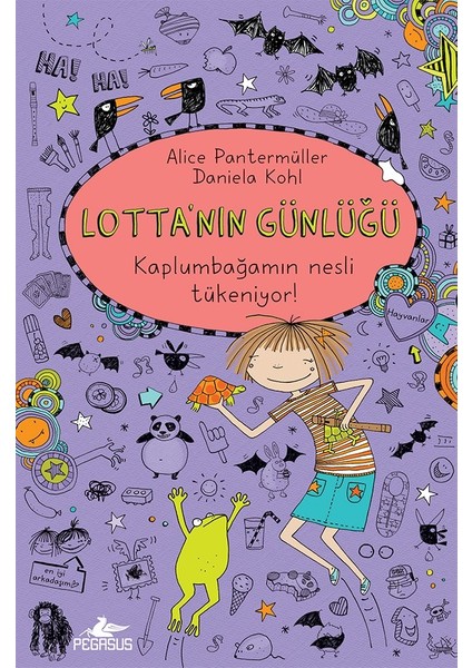 Lotta’nın Günlüğü – 5: Kaplumbağamın Nesli Tükeniyor! – Ciltli - Alice Pantermüller