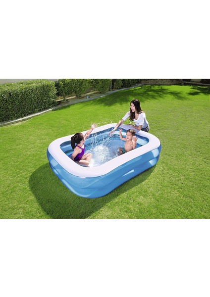 Şişme Aile Havuzu, Pompa ve Örtü Full Set-Bestway 54005-62002-58319
