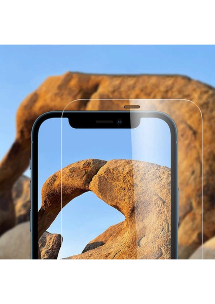 Apple iPhone 12 Pro Vox Glass Temperli Ekran Koruyucu Şeffaf