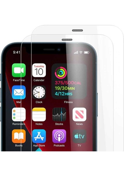 Apple iPhone 12 Pro Vox Glass Temperli Ekran Koruyucu Şeffaf