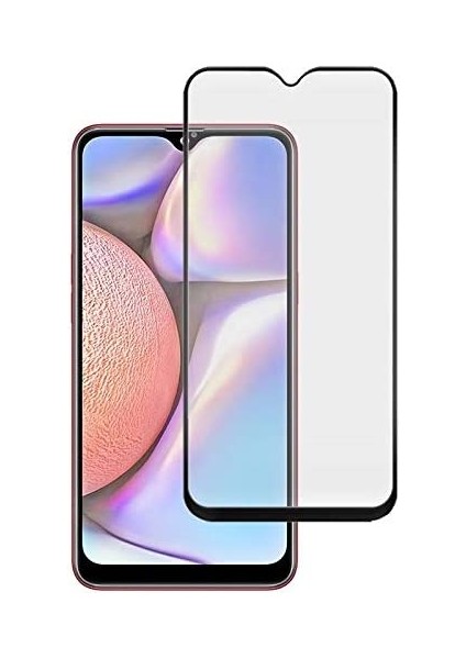 Samsung Galaxy A21 Cam Ekran Koruyucu Tam Kaplayan Seramik Siyah