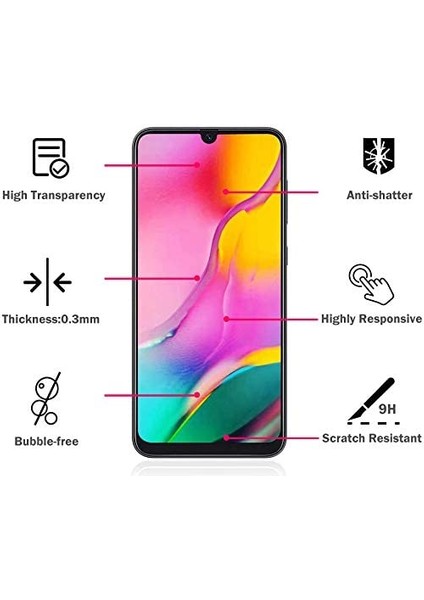 Samsung Galaxy A31 Cam Ekran Koruyucu Tam Kaplayan Esnek Kobra Siyah