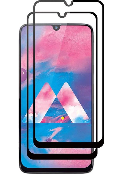 Samsung Galaxy A50 Cam Ekran Koruyucu Tam Kaplayan Esnek Kobra Siyah
