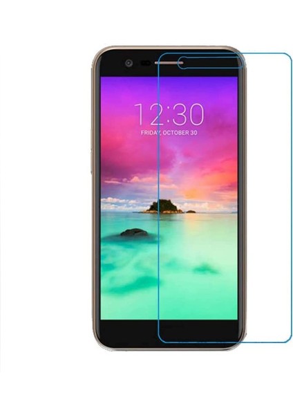 LG K10 Tamperli Kırılmaz Cam Ekran Koruyucu