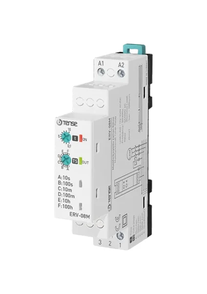 ERV-08M Multifonksiyonlu Zaman Rölesi