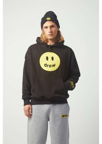 Drew Oversıze Sweatshirt Siyah TR30004