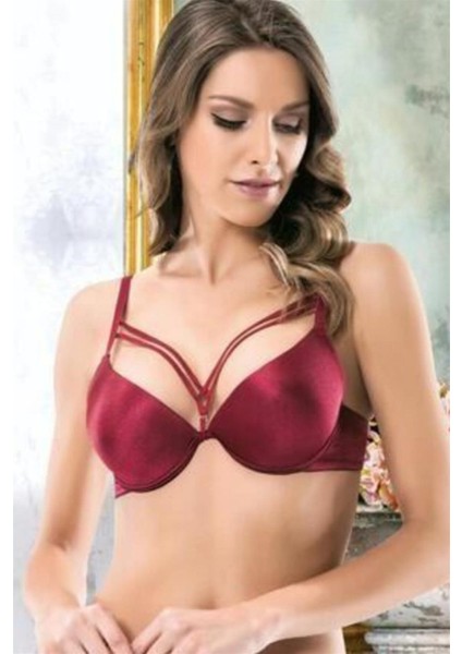 3696 Hafif Destekli Sütyen Bordo