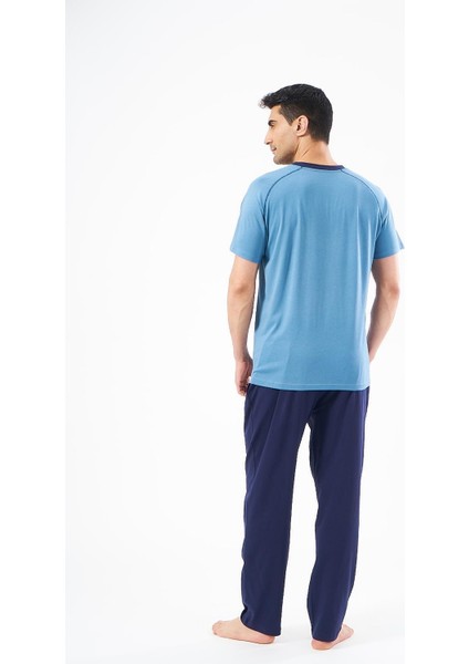 Erkek Üçlü Pijama Takımı
