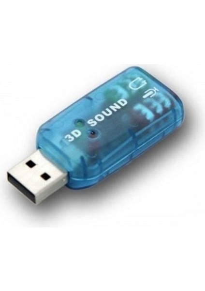 USB Ses Kartı 2.1 Kanal 3D Sound