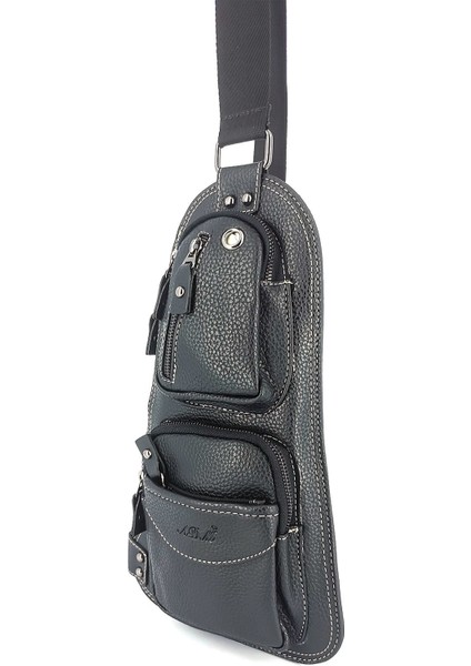Erkek Ithal Vinnex Body Bag Yan Çapraz Tr 0014 Renk Siyah