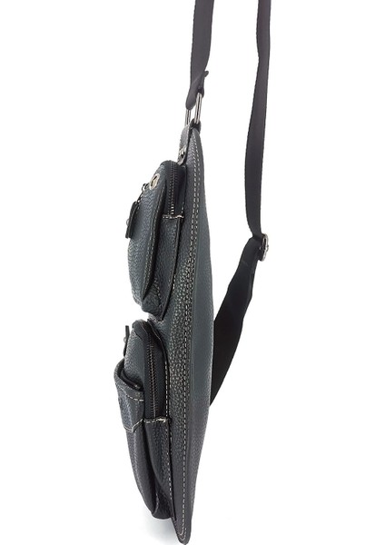 Erkek Ithal Vinnex Body Bag Yan Çapraz Tr 0014 Renk Siyah