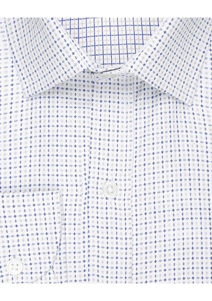 Slim Fit Armür Desenli Erkek Gömlek fiyatları