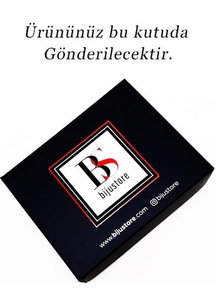 Hematit Doğal Taş Yıldız Halhal