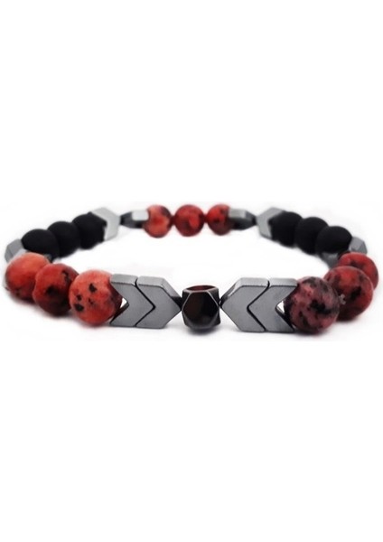 Hematit ve Jasper ve Oniks Doğal Taş Bileklik fiyatları