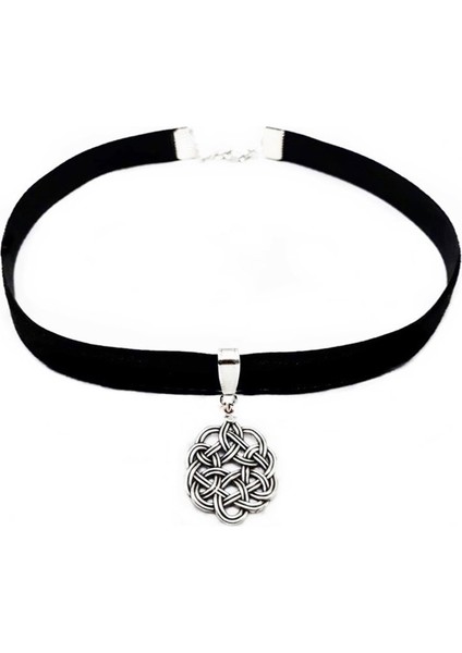 Aşk Düğümü Kazaziye Choker Tasma Kolye