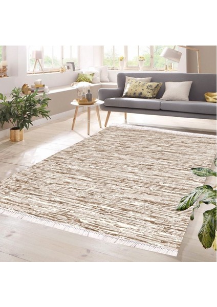 Bambu Salon Mutfak Yatak Odası Halısı Yolluk İ-BAMBU-1036