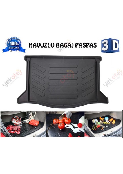 Renault Clio 4 2012 Sonrası Bagaj Paspası Havuzu fiyatları