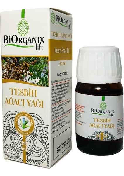 Biorganix Life Tesbih Ağacı Yağı 20 ml