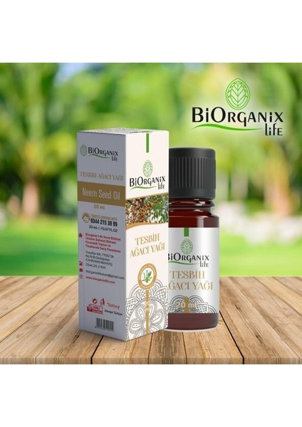 Biorganix Life Tesbih Ağacı Yağı 20 ml