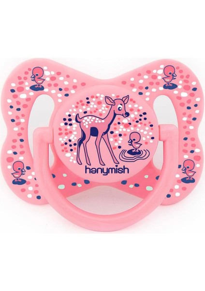 HanymishJoy Silikon Damaklı Emzik No:2 Pembe